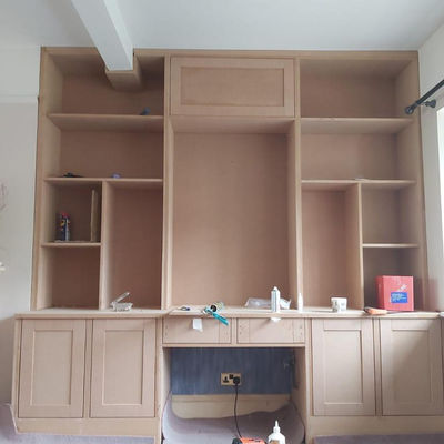 Custom Made Alcove Unit carpentry reigate
