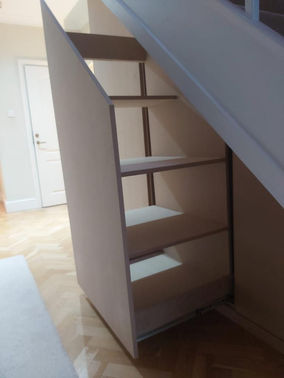 under stairs storage unit carpenter Surrey 