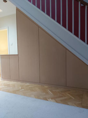 under stairs storage unit carpenter Surrey 
