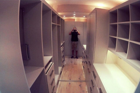 walk in wardrobe new heights carpentry custom made furniture carpenter reigate 