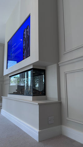 home interior wall panelling custom-built Surrey