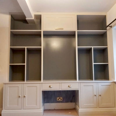 Custom Made Alcove Unit carpentry reigate