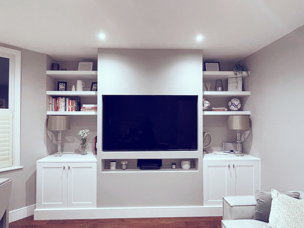 Custom made on sale tv unit