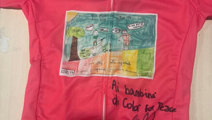 Robert F. Kennedy Human Rights Italia jersey signed by Isaac Del Toro