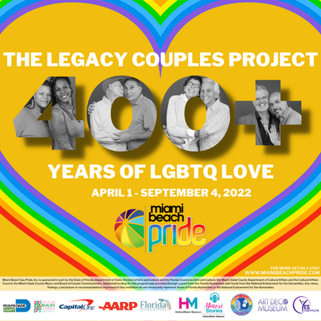 Collected Stories from Miami’s LGBTQIA+ community for New "Legacy Couples" Exhibition