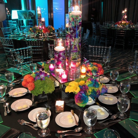 Pop of Color Mitzvah at Double Tree Grand Miami