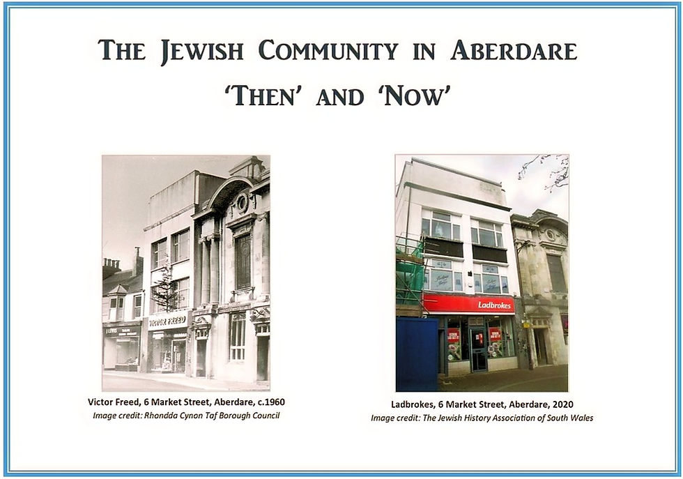 The Jewish Community in Aberdare 'Then and Now'