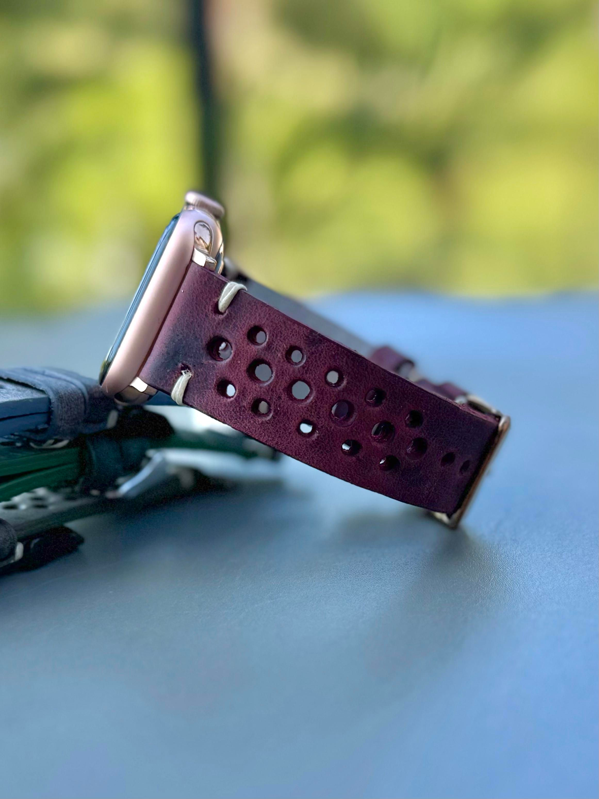 Comfort Seri Bordo Renk Apple Watch Kordon