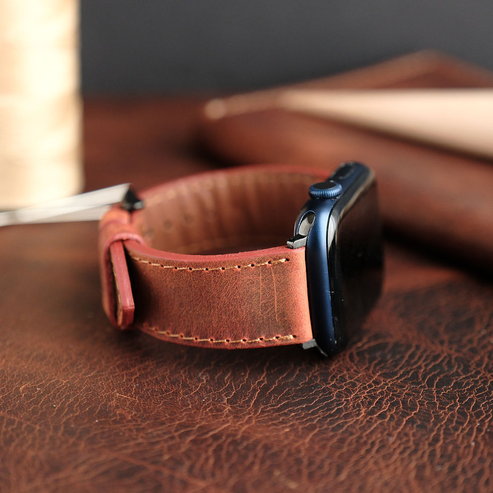 Küçük resim: Elit Seri Kiremit Rengi Apple Watch Kordon