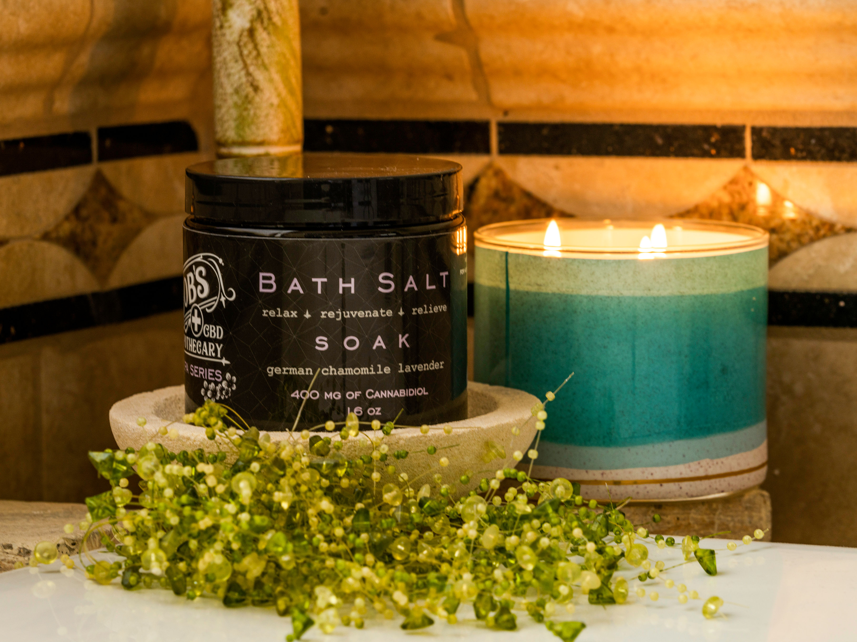 CBD Relief Aches Body Skin Bath Spa