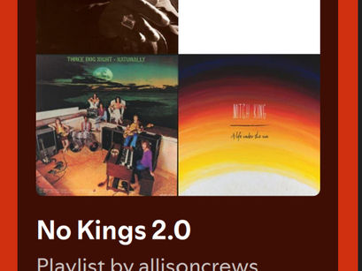 a playlist & newsletter