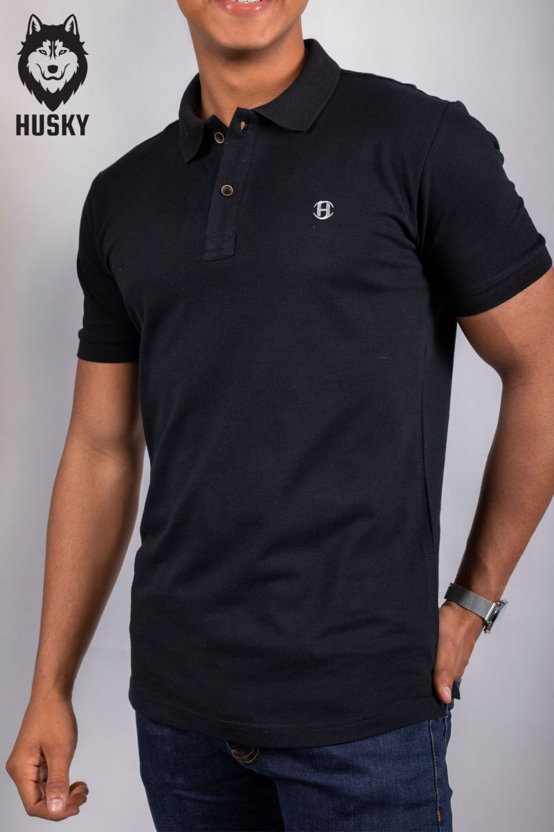 Thumbnail: 4 تيشرت ماركة Husky بولو سادة