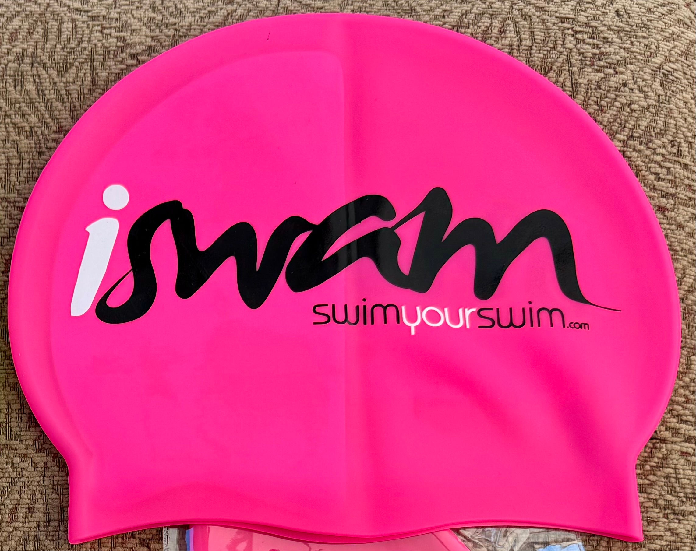 SYS Neon Pink Swim Cap