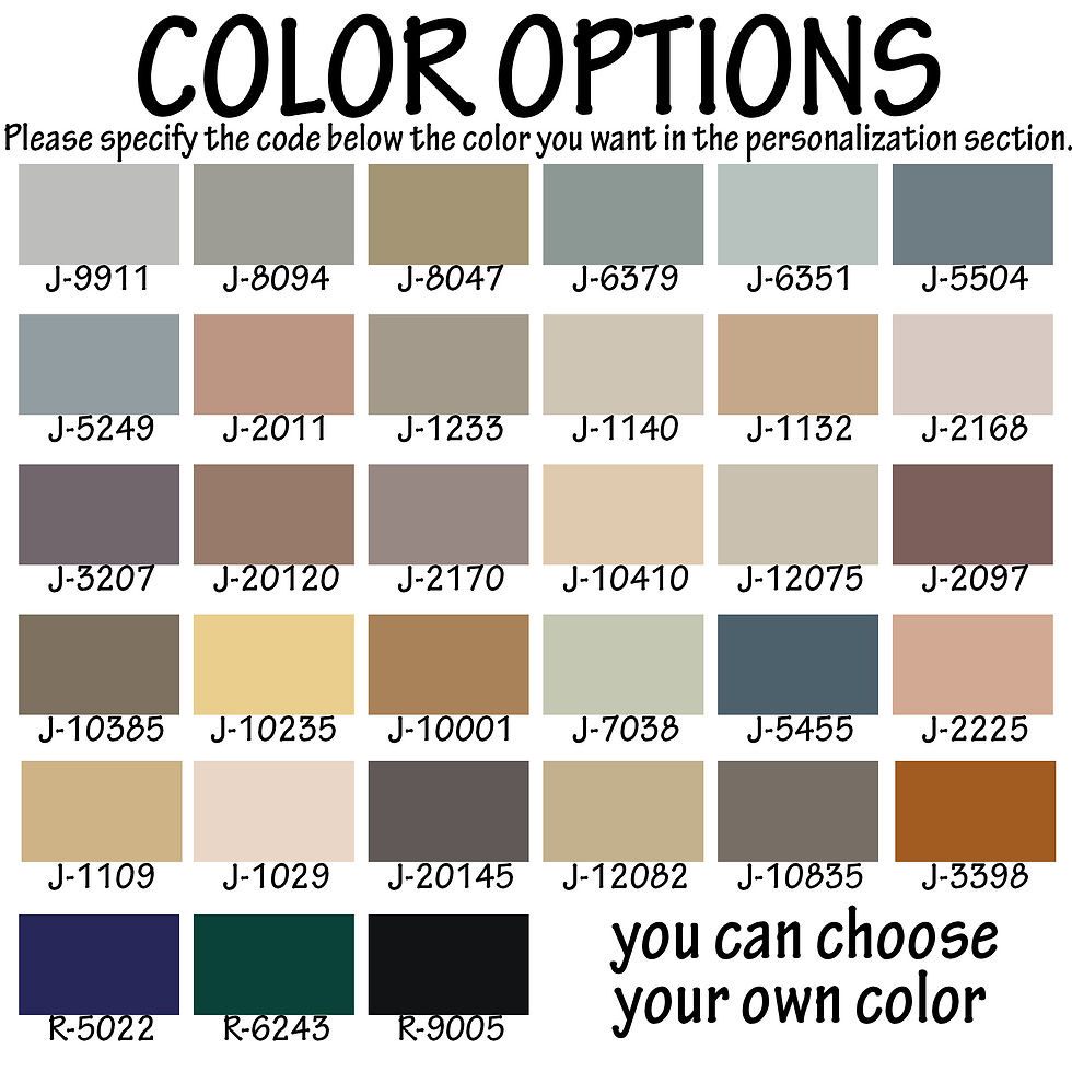 Thumbnail: Colors Options