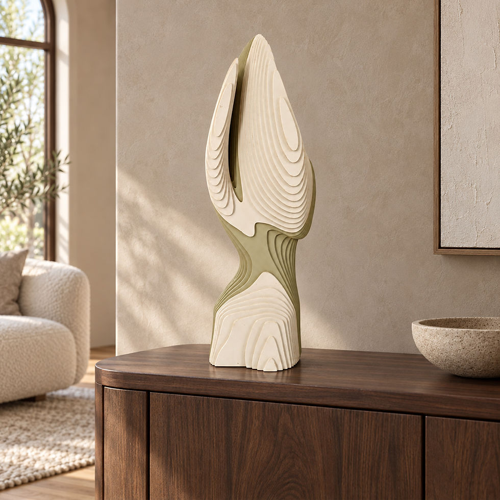 Emergia Decorative Sculpture – Metamorph Collection