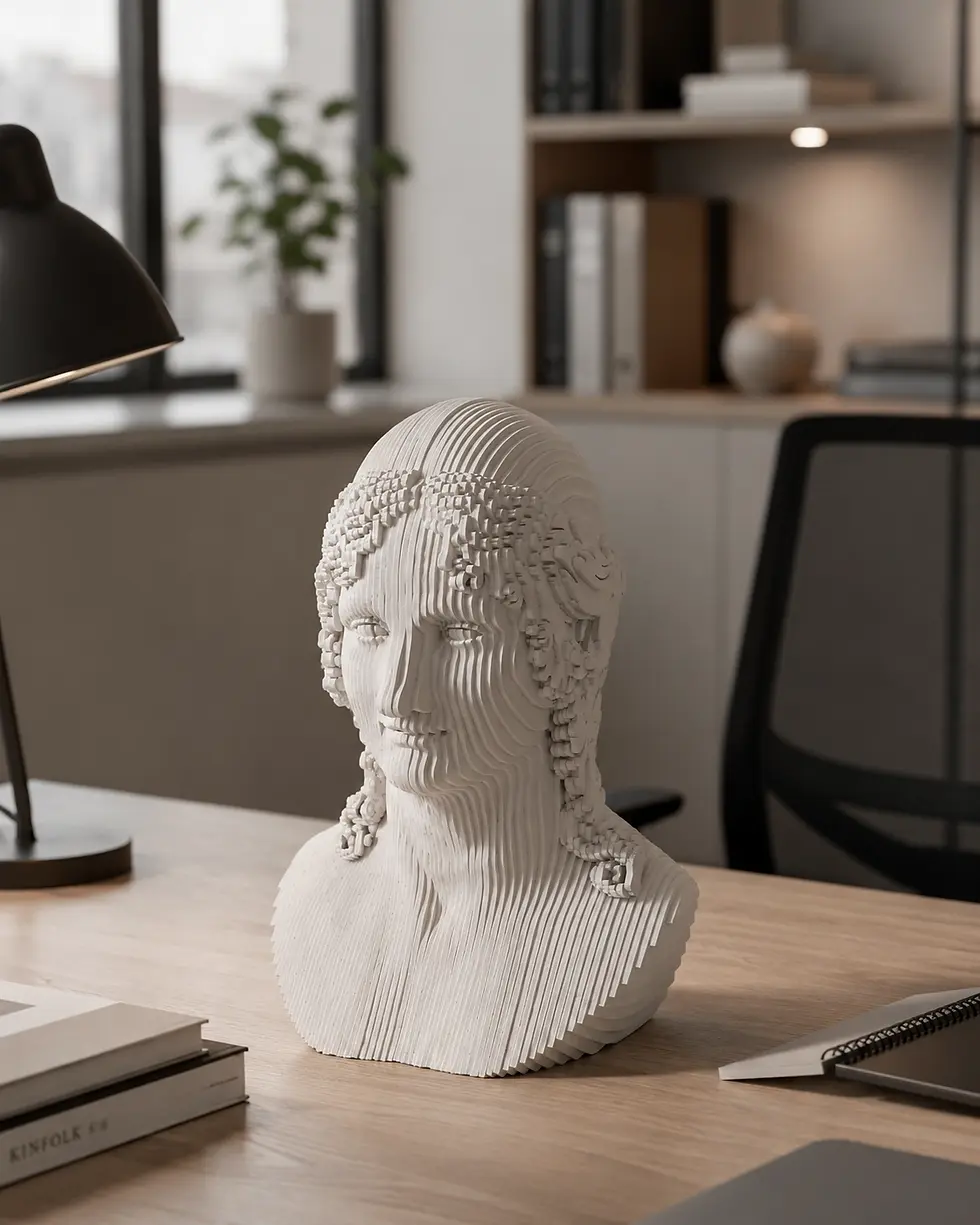 Thumbnail: Parametric Helen Bust - Layered Parametric Bust