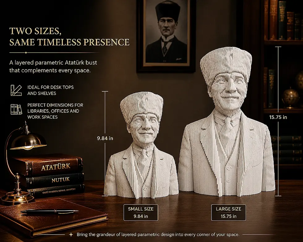 Thumbnail: Parametric Atatürk Sculpture