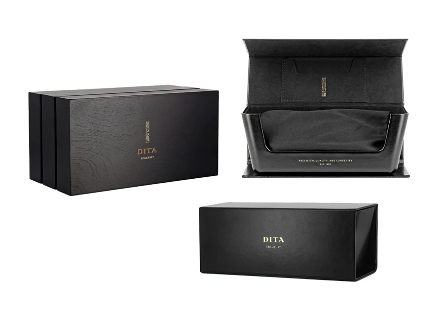 Thumbnail: Authentic Dita Epiluxury Box, Dita Epiluxury Hard Case, Dita Epiluxury Microfiber Soft Soft