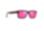 Maui Jim Kahiko Matte Burgundy Polarized Classic Sunglass with MAUI Sunrise Lenses Side View