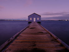 Blue Boatshed, Perth, Western Australia