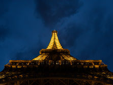 Eiffel Tower at night