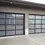 Thumbnail: Aluminum Garage Door with Frosted Laminated Glass