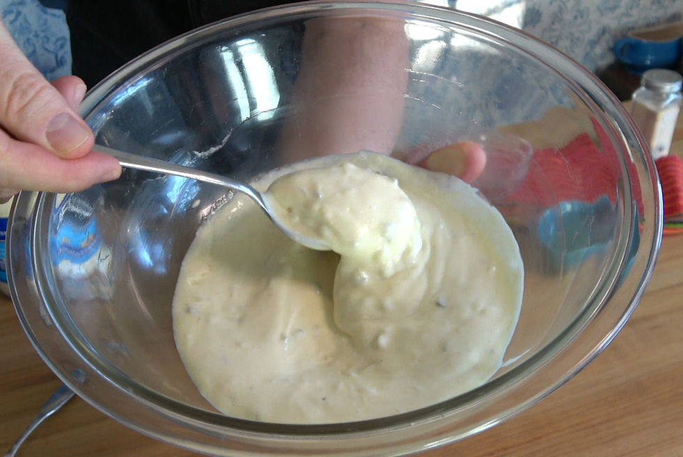 Creamy copycat tartar sauce recipe, perfectly crafted for a homemade Filet-O-Fish sandwich.