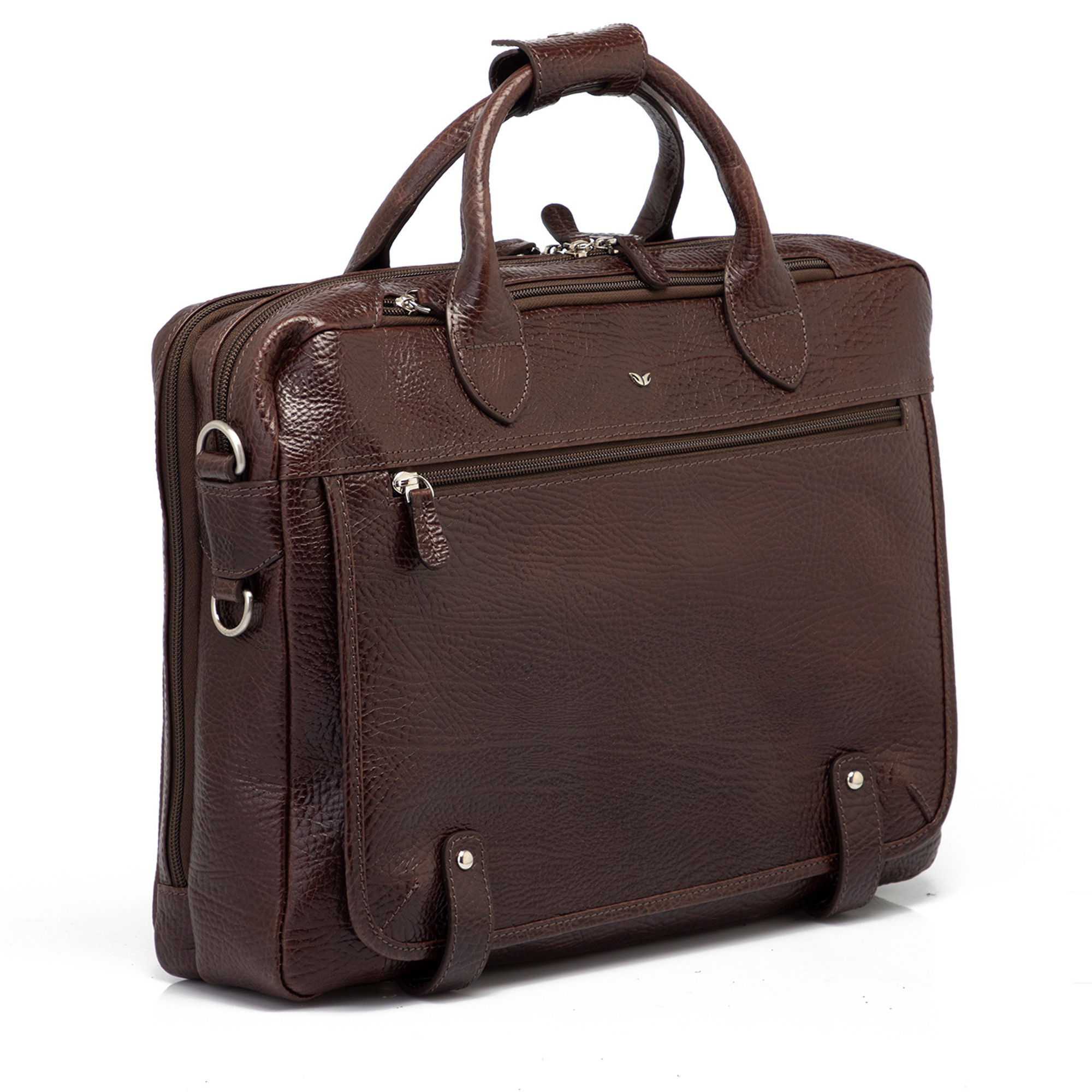 Qəhvəyi Dəri Kişi Portfeli