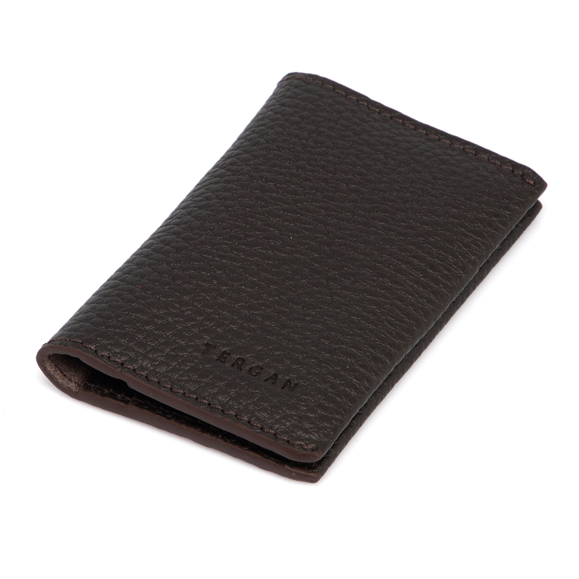 Qəhvəyi Dəri Unisex Kartlıq