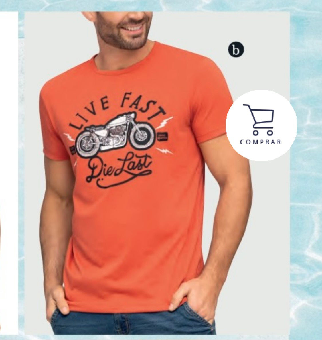 Camiseta, terracota, talla S ๐