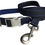 Thumbnail: Navy Waxed Cotton Collar & Lead