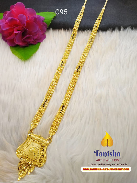 Gram Gold Locket Gale Ka Mangalsutra Gold Patti Mangalsutra