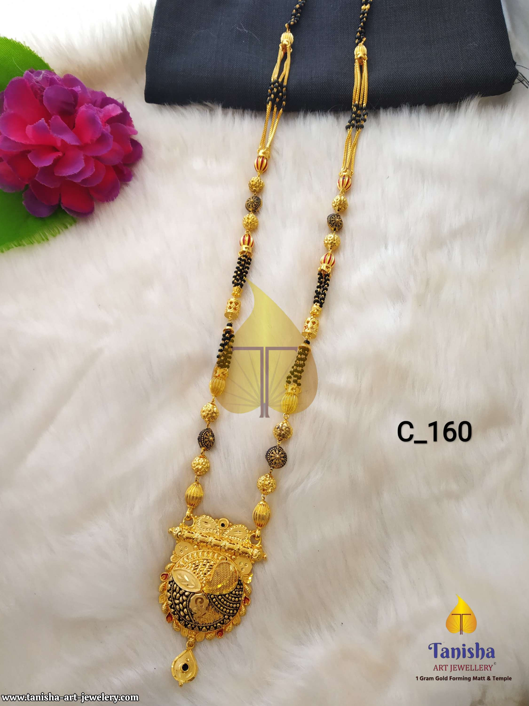 1 Gram Gold Forming Mangalsutra
