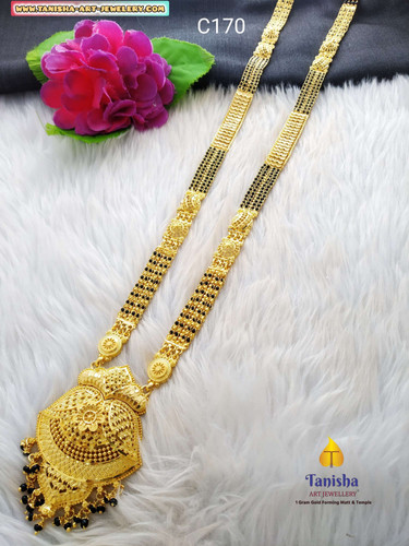 Necklace Patti Ganthan Designs Patti Mangalsutra Pendant Design
