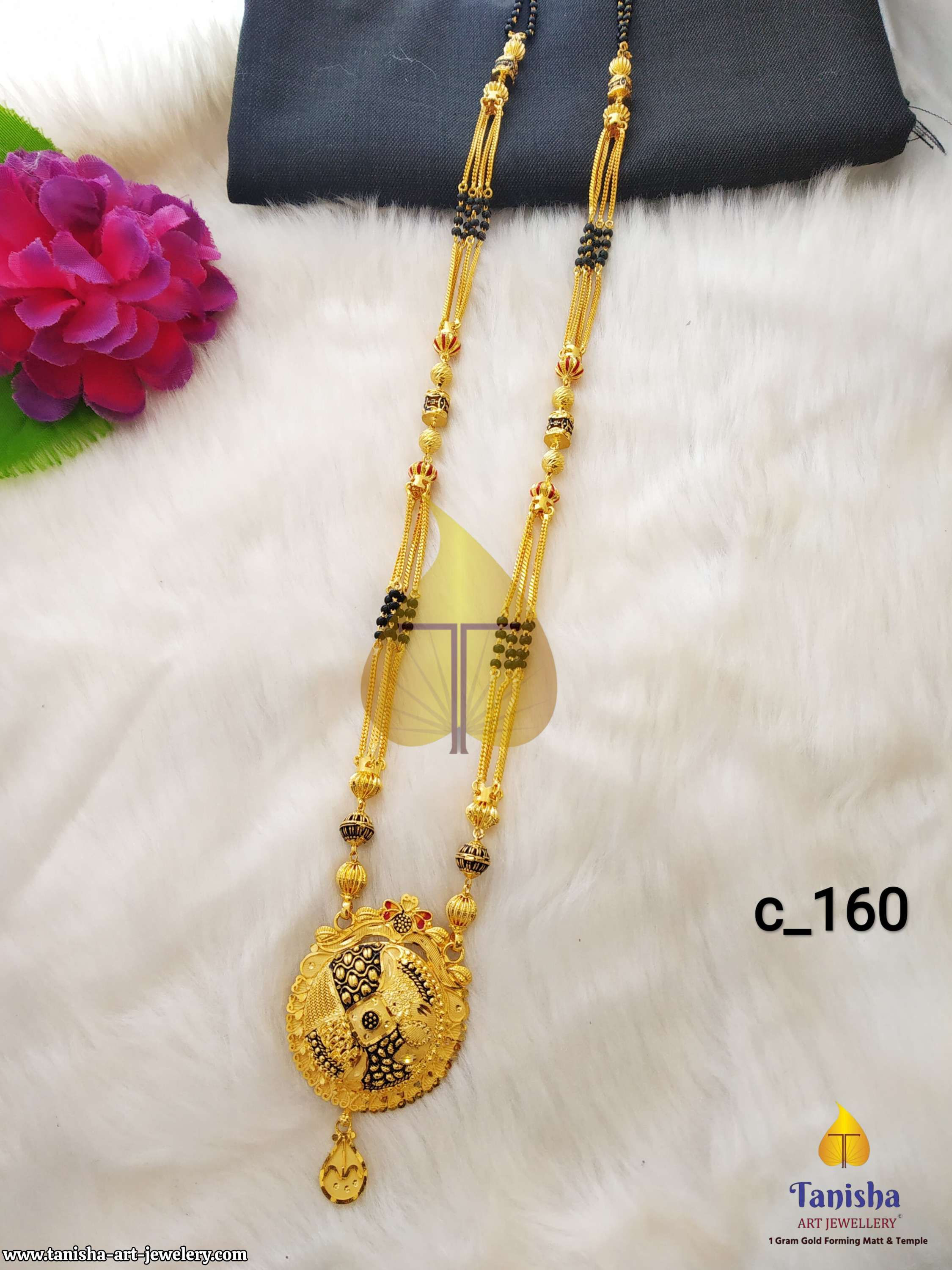 1 Gram Gold Forming Mangalsutra