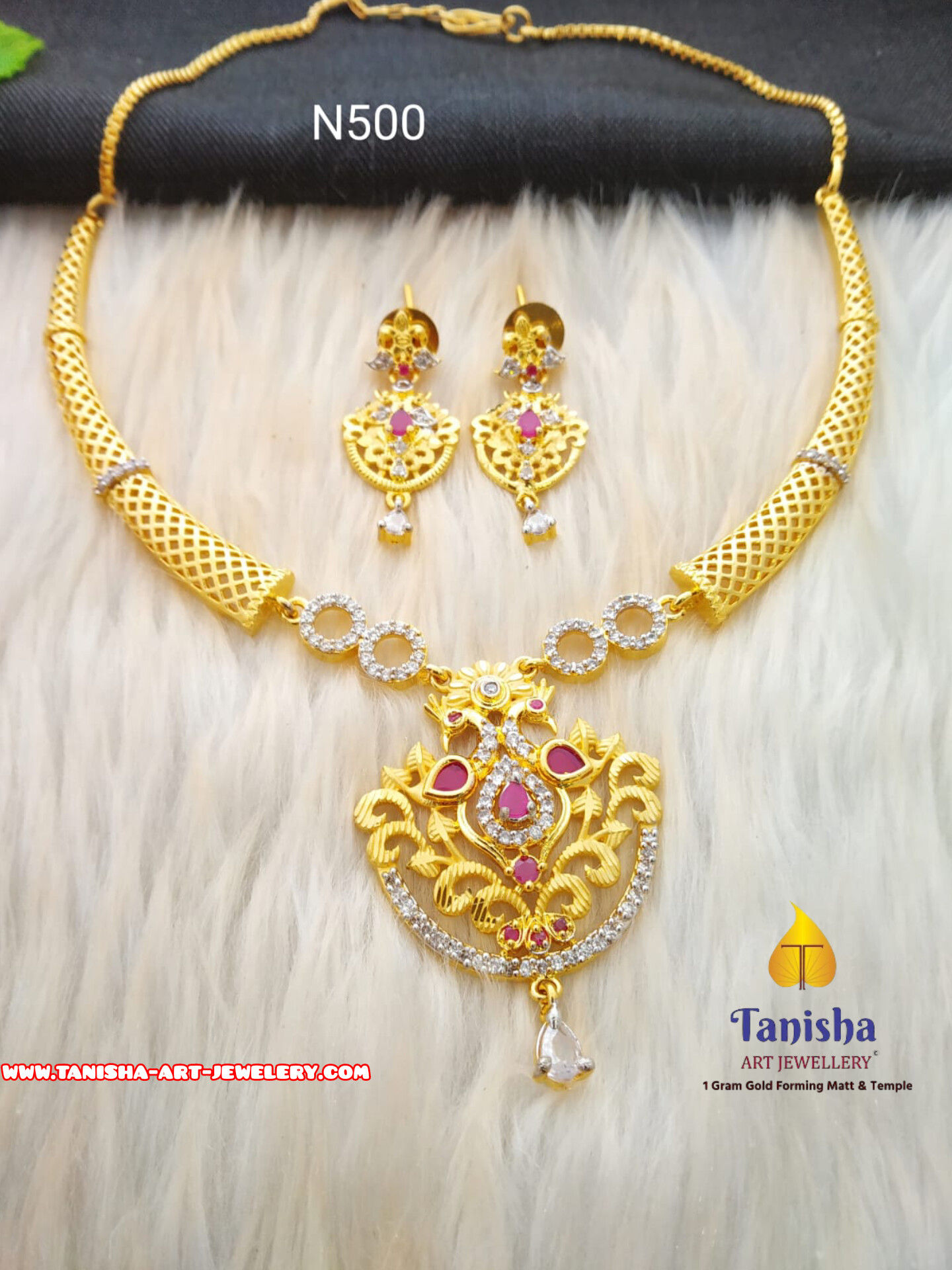 Elegant Peacock Necklace