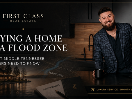 What should I know before buying a home in a flood zone in Middle Tennessee?