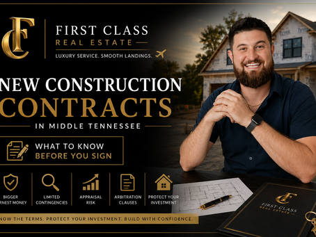 New Construction Contracts in Middle Tennessee: What to Know