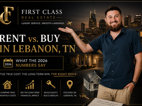 Rent vs. Buy in Lebanon, TN: What the 2026 Numbers Say