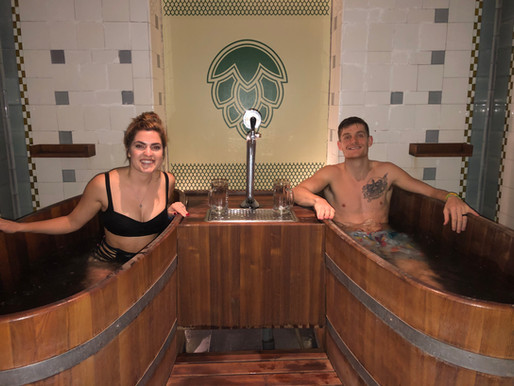 Beer Bathing in Budapest | How to Use AirBnB Experiences