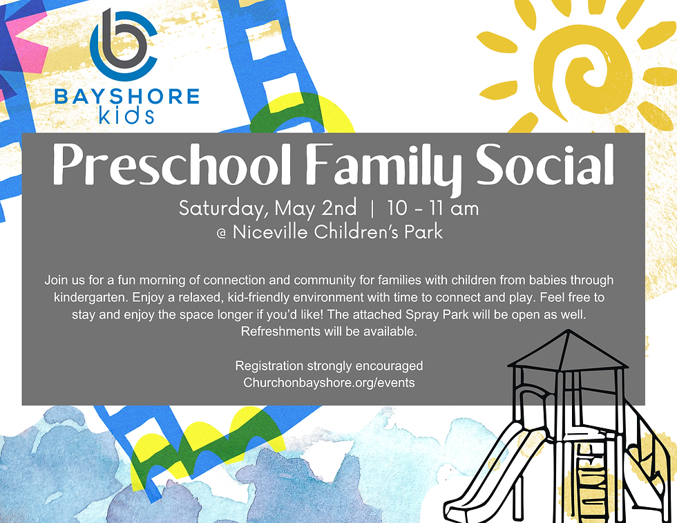 Preschool Family Social 
