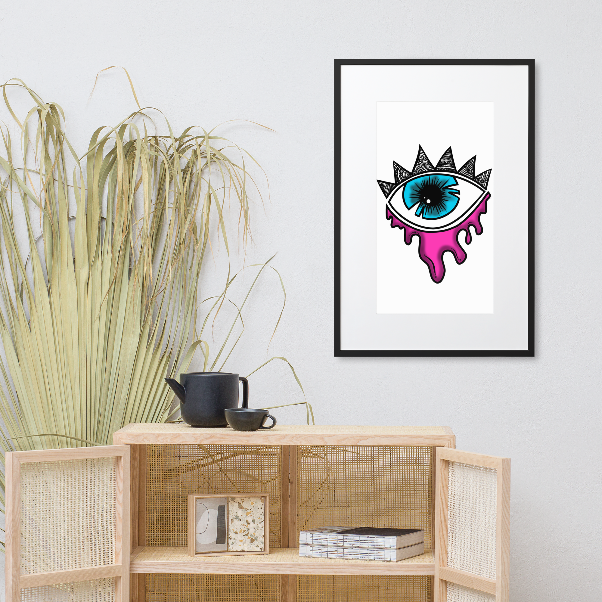 Sl-eye-me Framed Poster
