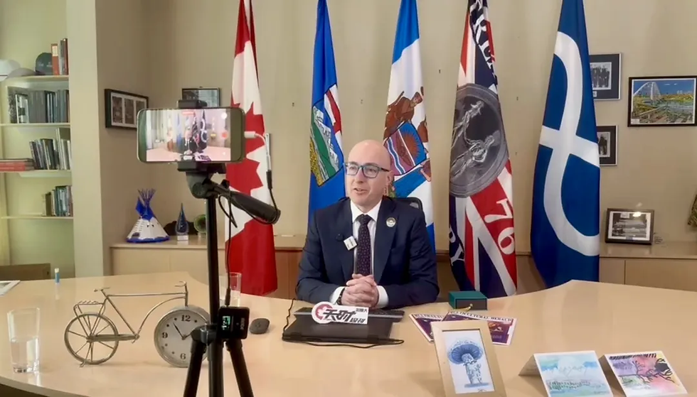 CMHnews repoter had an exclusive interview with Edmonton Mayor Andrew Knack