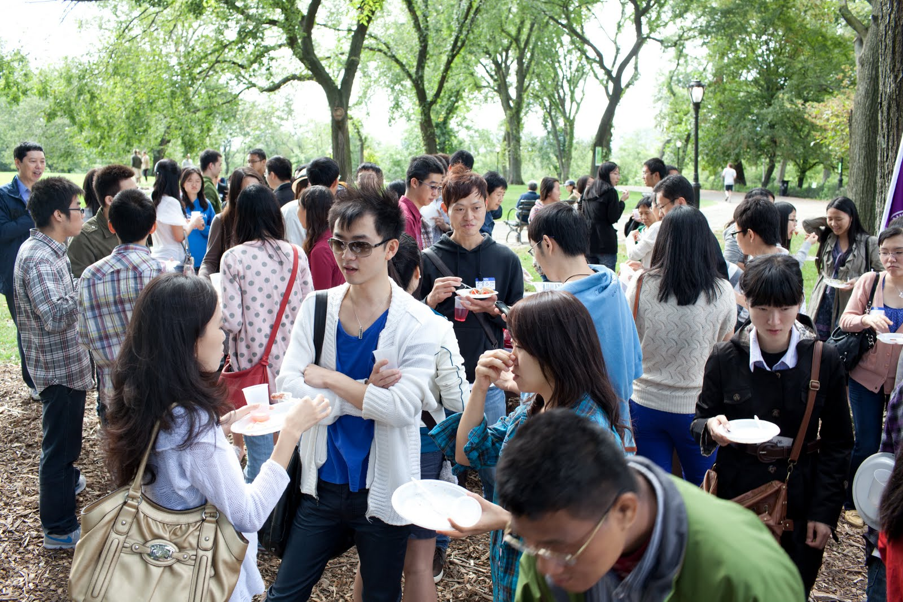 2011年9月17日纽约中央公园迎新会