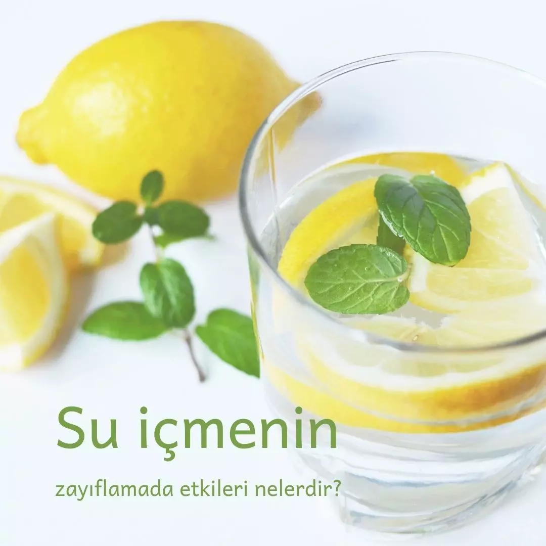 limonlu naneli su