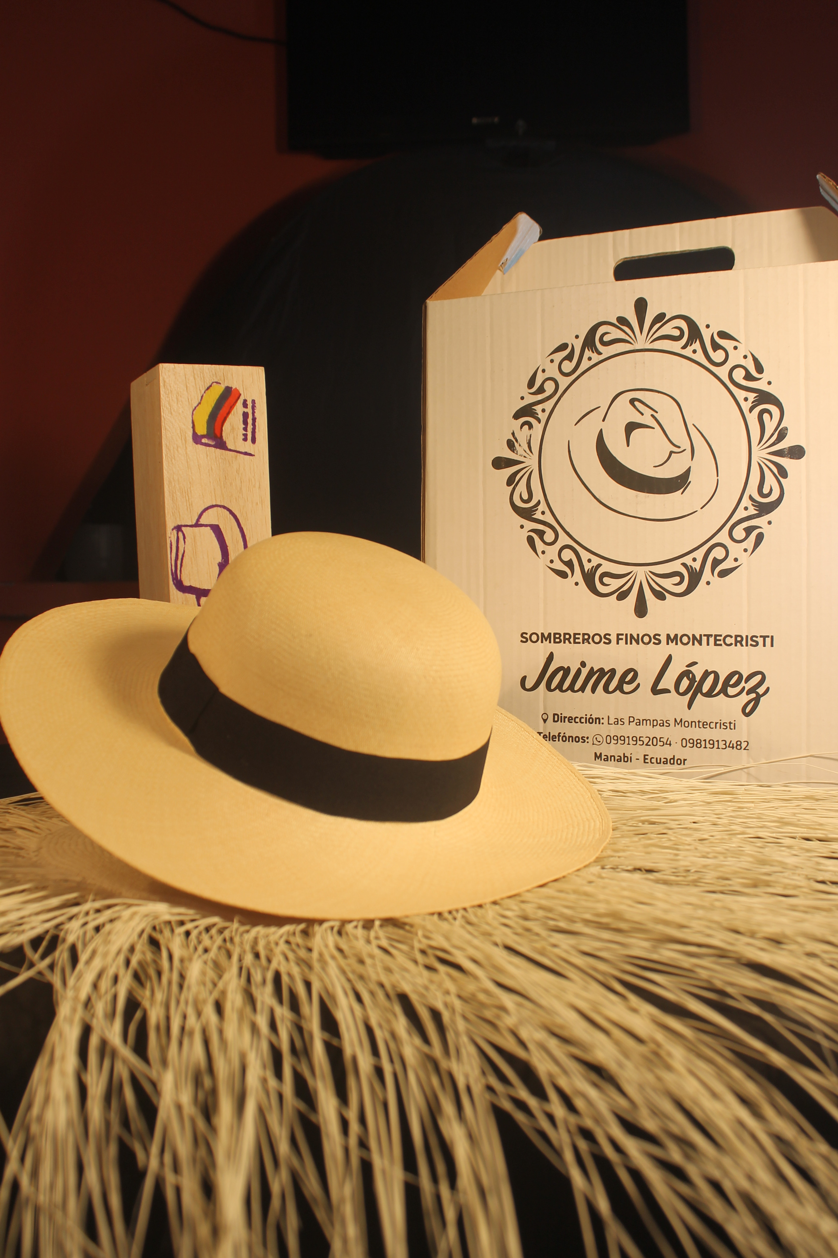 Sombrero Montecristi Hats SUPER FINO