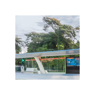 MOBILIÁRIO URBANO METALCO ABRIGO DE ÔNIBUS