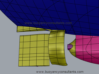 Completed a critical stern tube, rudder & kort nozzle integration project.