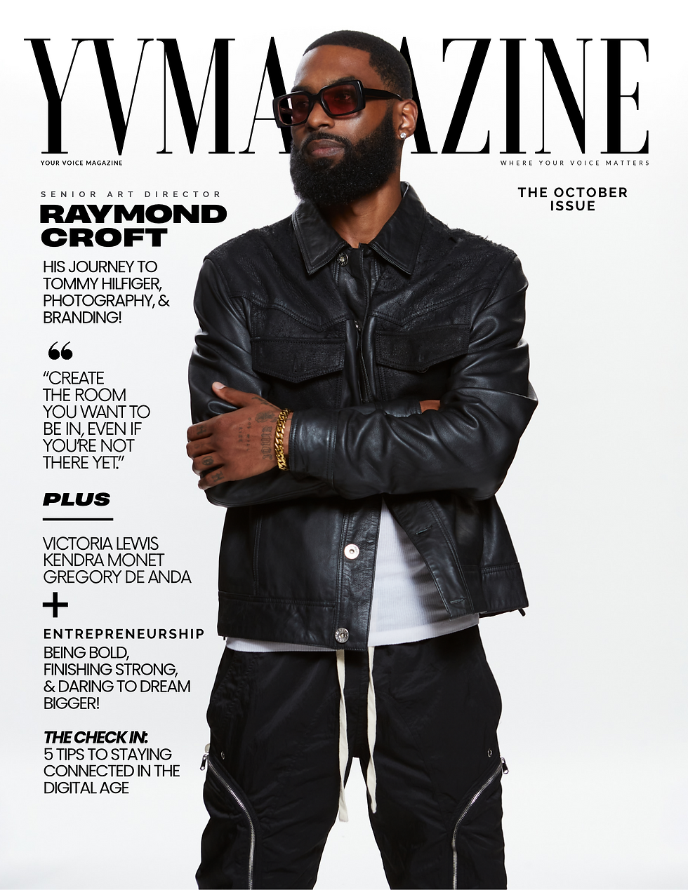 The October Issue w/ Raymond Croft, Senior Art Director, Tommy Hilfiger | October/December 2026 YV Magazine
