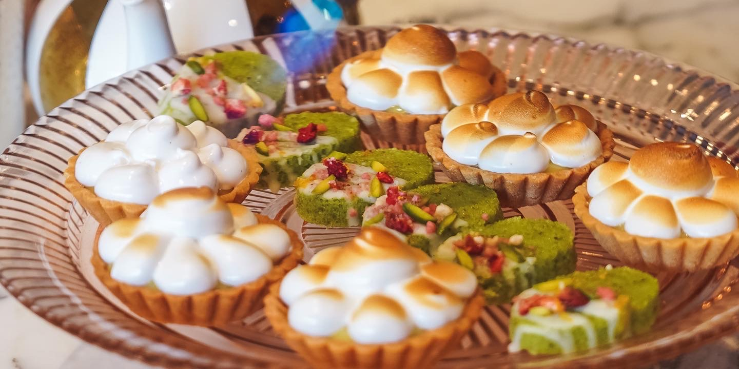 Arranged Food and Objects